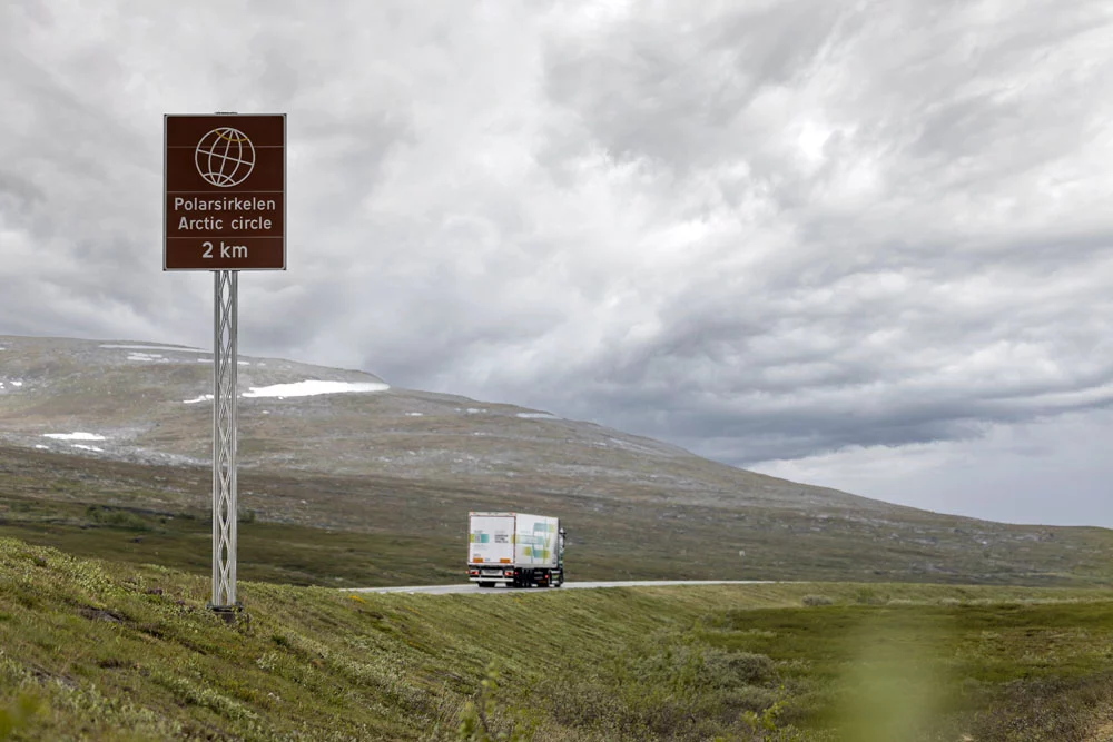 El largo viaje de Cabo Norte a Tarifa en el supercamión eléctrico de Mercedes 7 Motor16 VIAJE MERCEDES EACTROS 3 Motor16