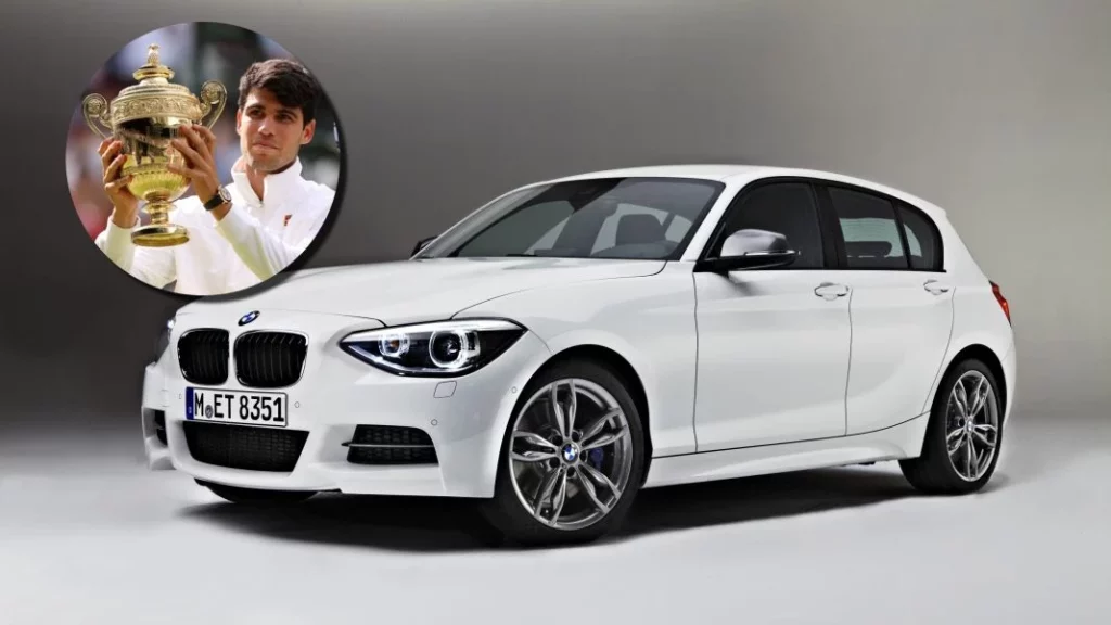 ¿Qué características tiene el BMW de Carlos Alcaraz?