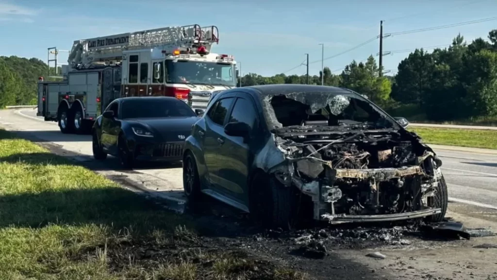 Su Toyota GR Corolla sale ardiendo y esta es la excusa que le ponen para no pagarle 1 Motor16 Cuestionamientos sobre la justificación de Toyota
