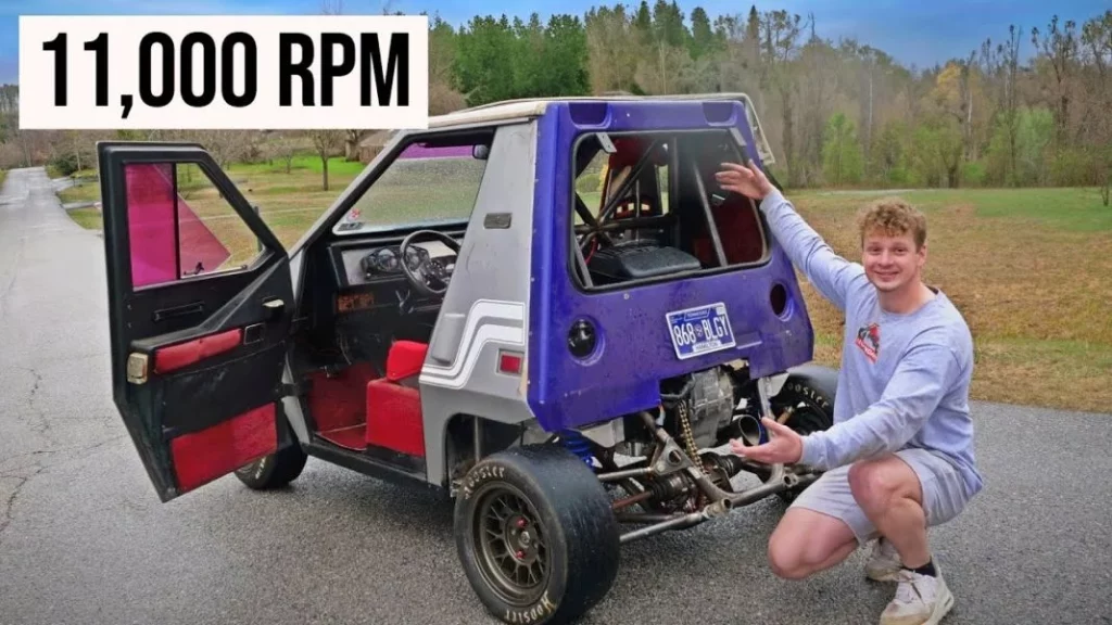 ¿Cansado de tu microcoche urbano eléctrico? Lo puede transformar en un deportivo radical 1 Motor16 ¿Cómo terminó este coche eléctrico siendo un deportivo?