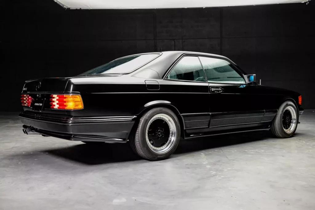 1985 Mercedes-Benz 500SEC AMG. Imagen estudio.
