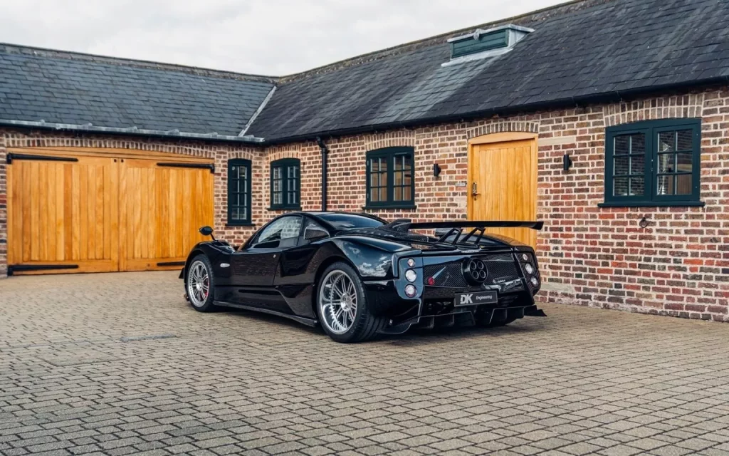 2003 Pagani Zonda Nero. DK Engineering. Imagen trasera.