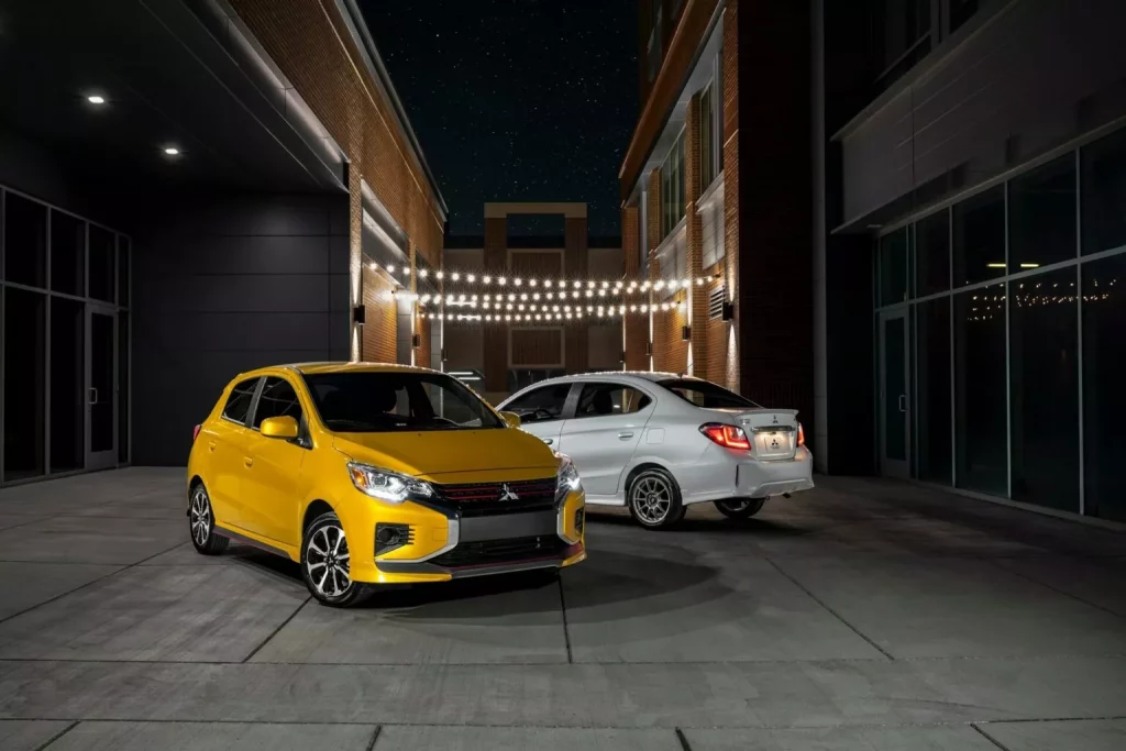 El Mitsubishi Space Star ya tiene fecha de despedida 1 Motor16 2022 Mitsubishi Space Star. Mirage. Imagen estática.