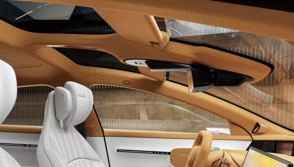 2024 Avatr 12 Kim Jones. Imagen interior.