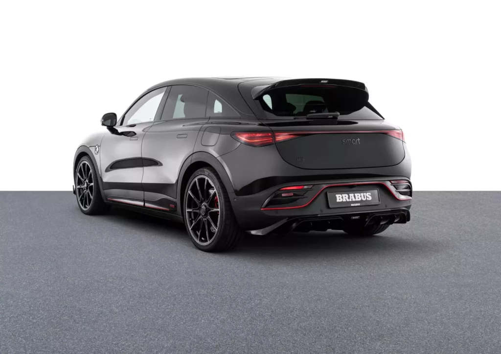 El Smart #3 Brabus es ahora mucho más Brabus 3 Motor16 2024 Brabus Smart #3 Brabus. Imagen trasera.