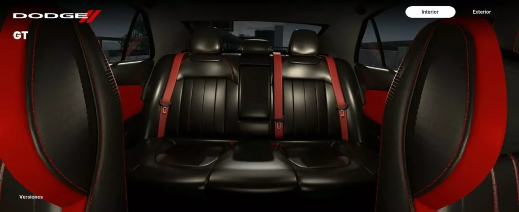 2024 Dodge Attitude. Imagen asientos.