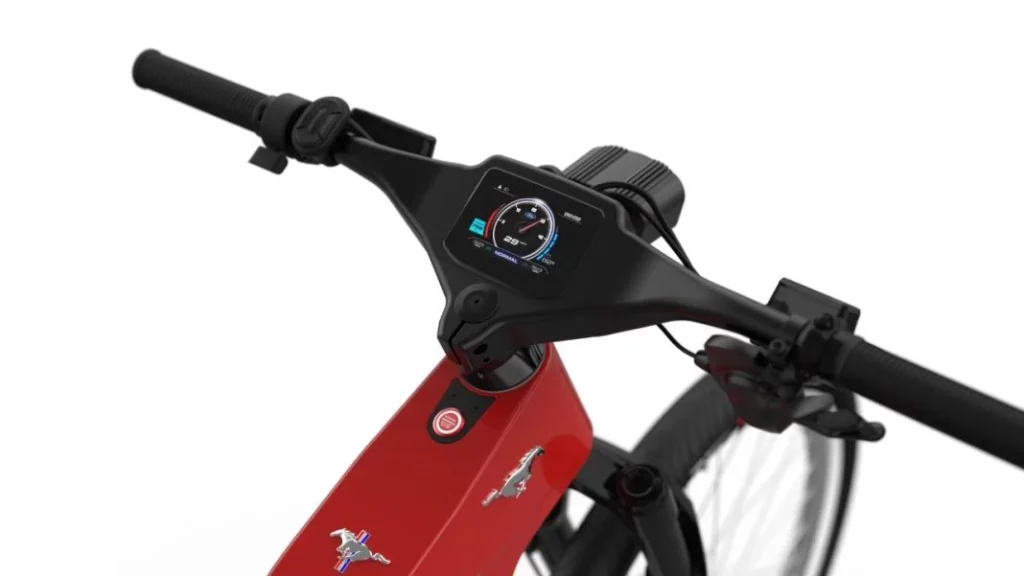 Los Ford Mustang y Ford Bronco ya tienen sus bicicletas eléctricas 2 Motor16 2024 Ford Mustang. E-Bike. Imagen pantalla.