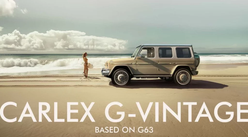 2024 Mercedes Clase G. Carlex G-Vintage. Imagen exterior.