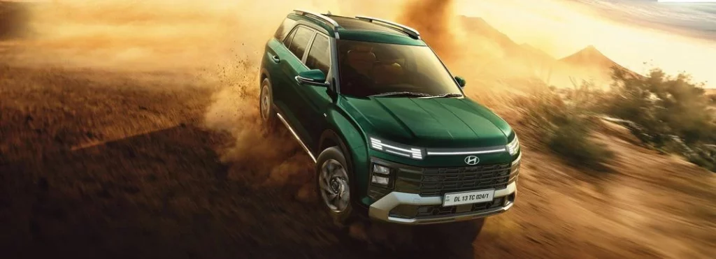 Hyundai Alcazar: Un interesante SUV que la casa coreana pone a tono 3 Motor16 2024 Hyundai Alcazar. Imagen movimiento.