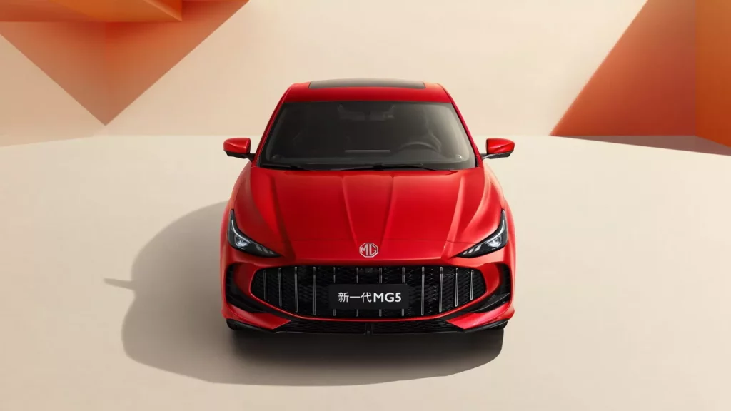 En China el MG5 se pone al día para seguir por debajo de los 10.000 euros 5 Motor16 2024 MG5 Facelift 3 Motor16