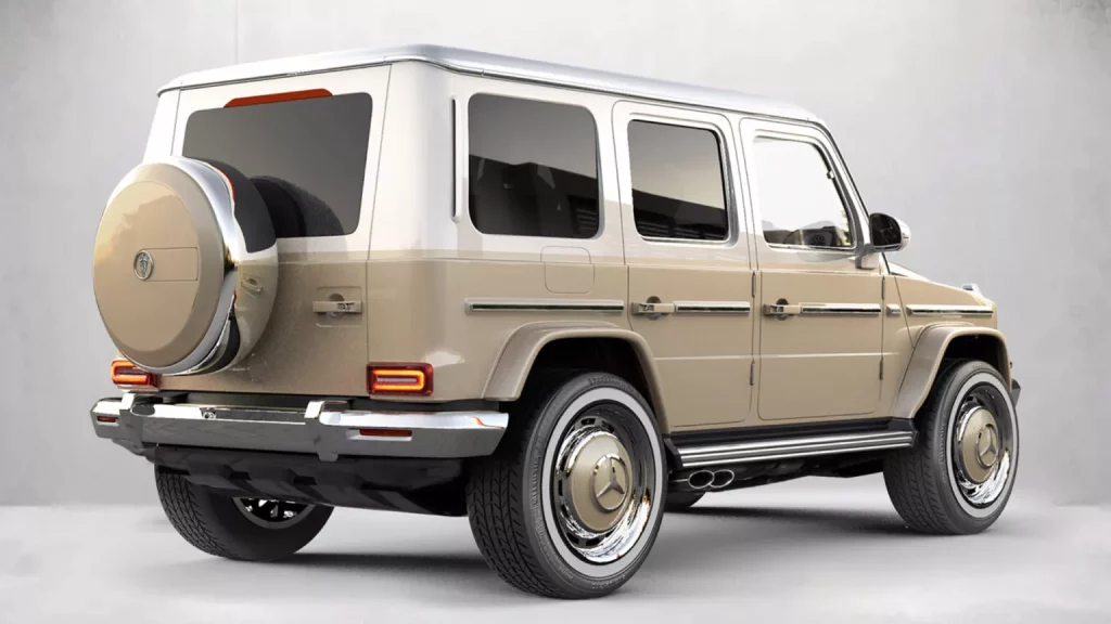 2024 Mercedes Clase G. Carlex G-Vintage. Imagen trasera.