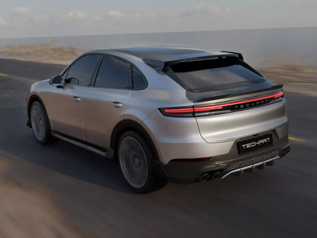 TechArt exprime al máximo el Porsche Cayenne S y su 4.0 V8 Biturbo 2 Motor16 2024 Porsche Cayenne S. TechArt. Imagen trasera.