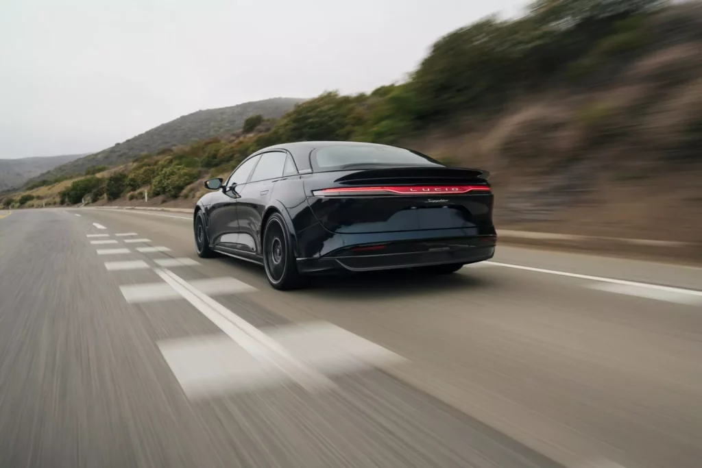 2024 US Armor Group Lucid Air Sapphire 17 Motor16