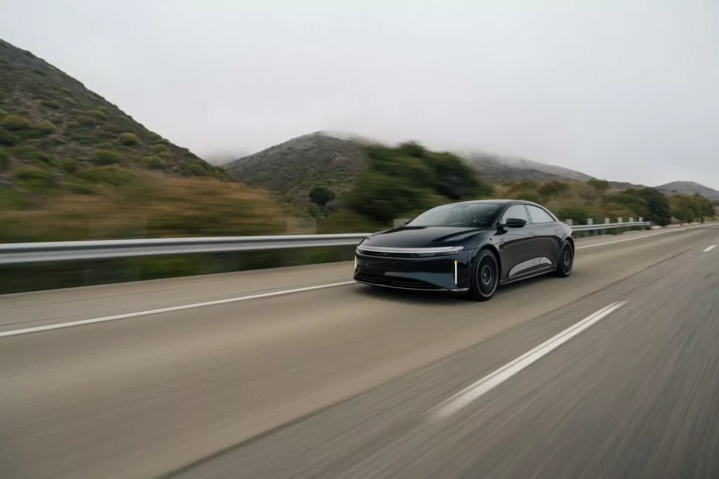 2024 US Armor Group Lucid Air Sapphire 18 Motor16