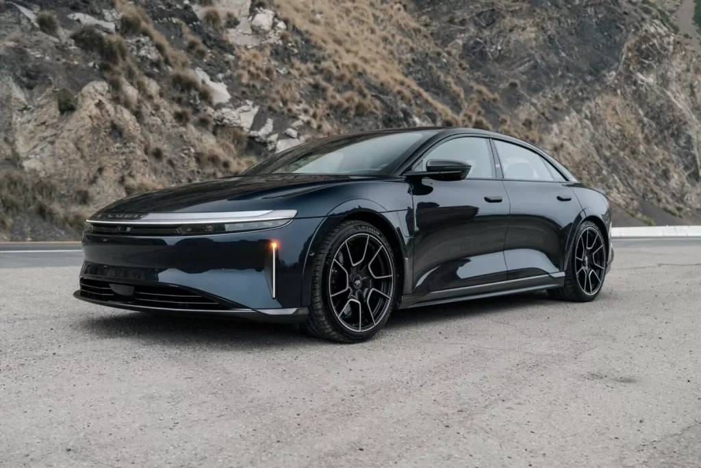 2024 US Armor Group Lucid Air Sapphire 7 Motor16
