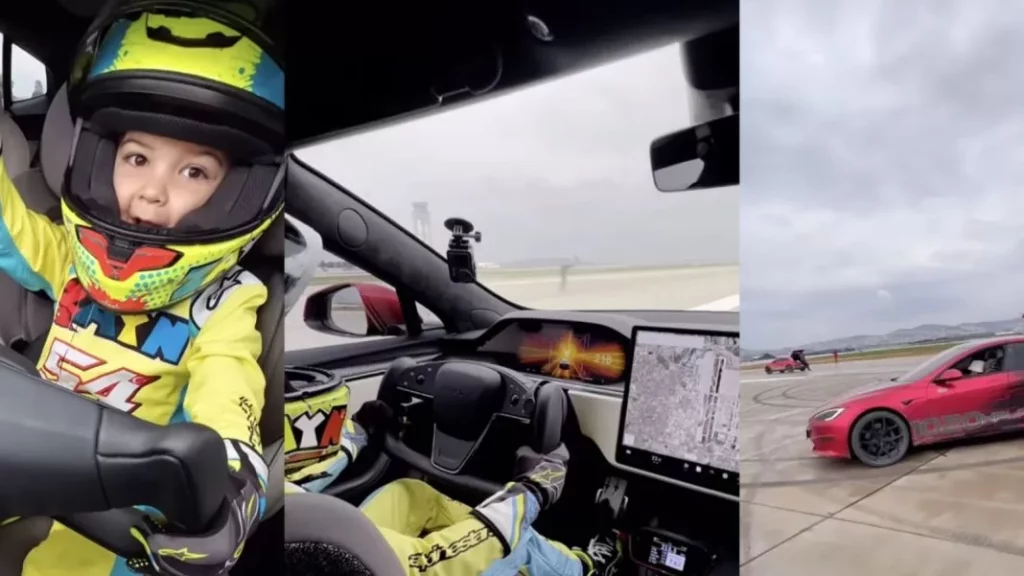 Con solo 5 años y a 312 km/h con un impresionante Lamborghini Revuelto 1 Motor16 El Lamborghini no es el único coche que condujo