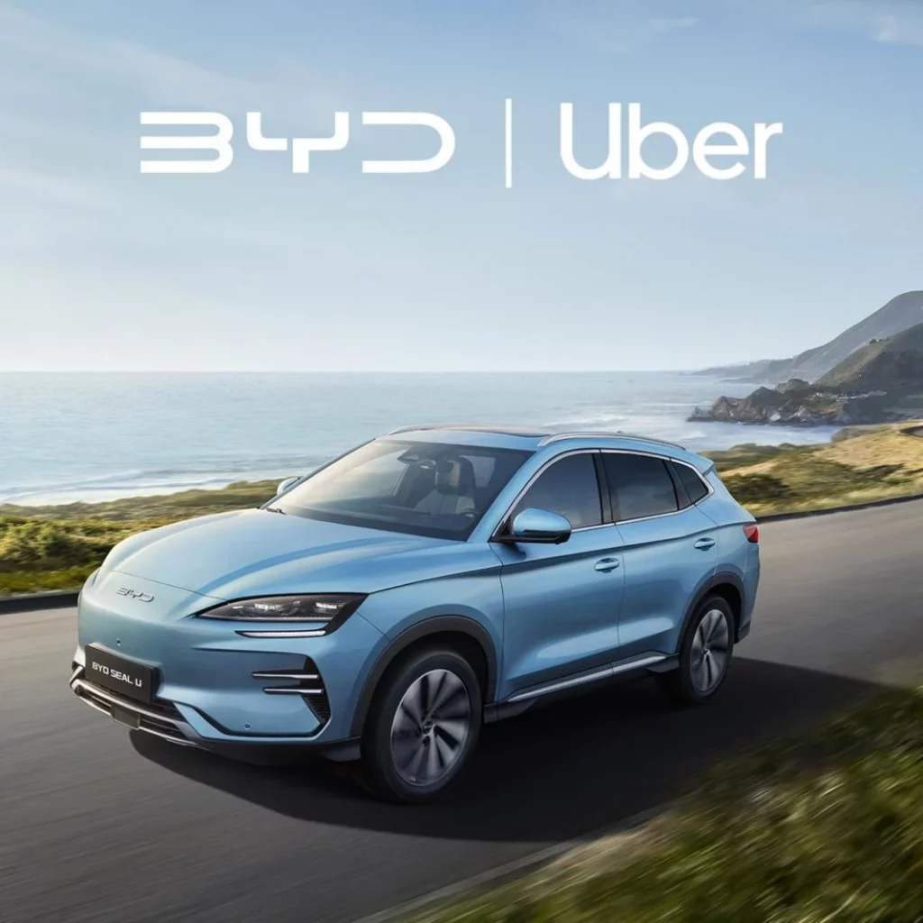 BYD y Uber se asocian para impulsar la transición global hacia la electromovilidad compartida 1 Motor16 AcuerdoBYDyUber Motor16