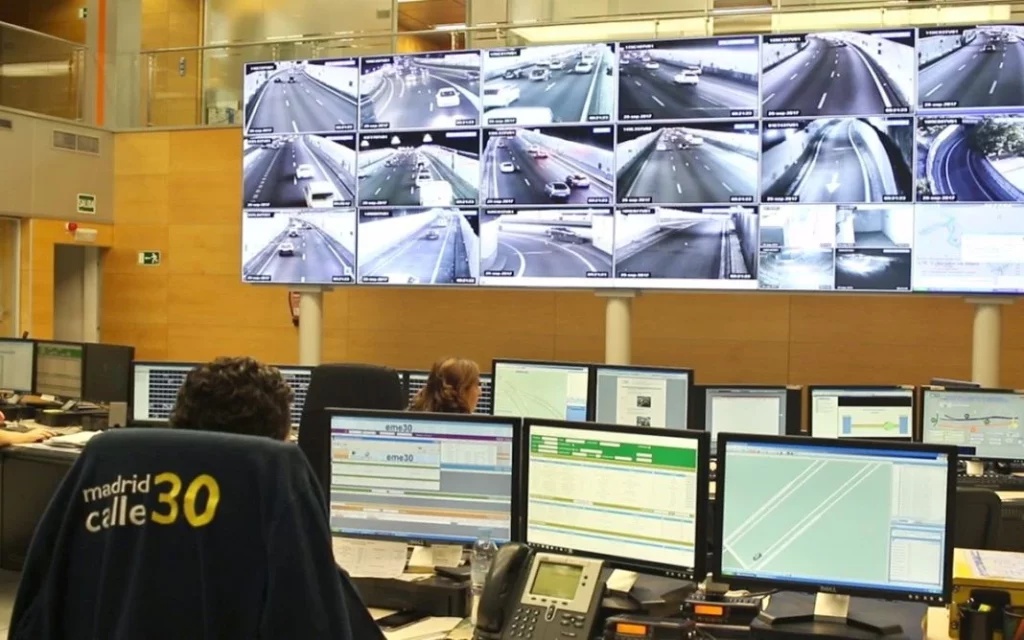 Centro Control Madrid Calle 30 M 30 Motor16