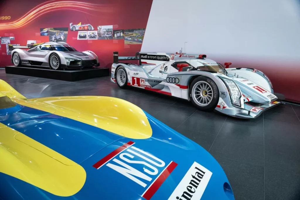 La aerodinámica, protagonista en el museo Audi 5 Motor16 Exposicion Audi aerodinamica museum mobile 20248 Motor16