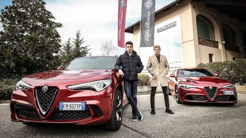 El parche que Leclerc puso al neumático de su Giulia Quadrifoglio, que le dejó tirado en la carretera 1 Motor16 El costo de la improvisación
