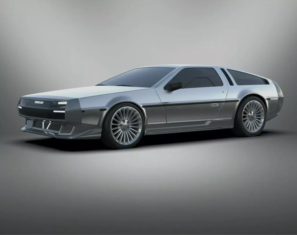 El mítico DeLorean viaja al futuro gracias a Lynx Motors 2 Motor16 2024 Lynx Motors. DeLorean DMC-EV. Imagen estudio.