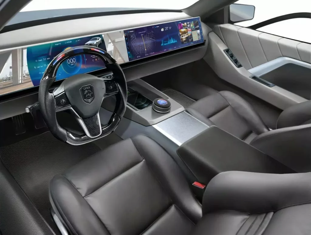 El mítico DeLorean viaja al futuro gracias a Lynx Motors 1 Motor16 2024 Lynx Motors. DeLorean DMC-EV. Imagen interior.