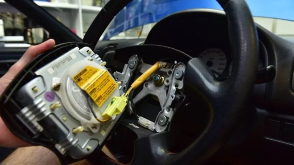 Los últimos pasos de la fabricación del airbag