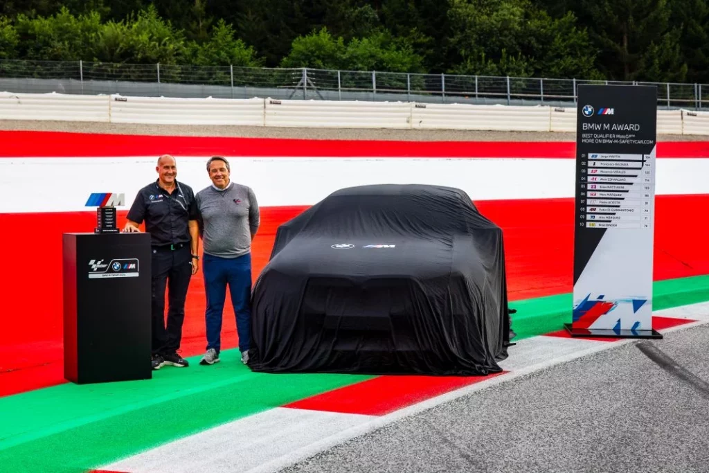 bmw m5 premio piloto rapido clasificacion motogp 1 Motor16