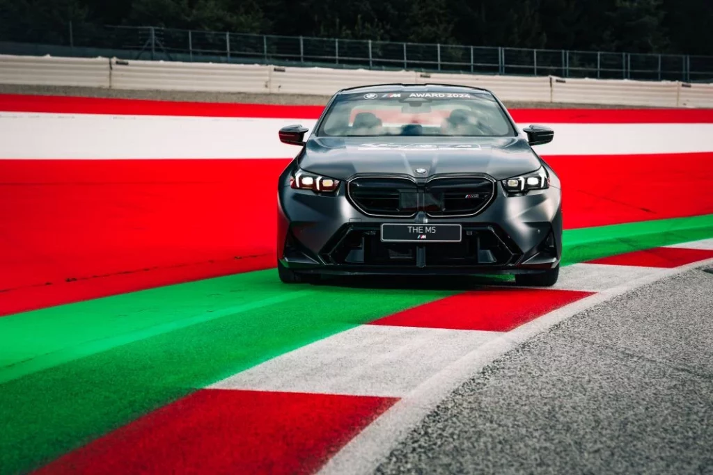 bmw m5 premio piloto rapido clasificacion motogp 12 Motor16