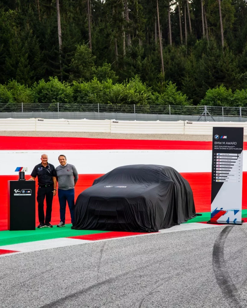bmw m5 premio piloto rapido clasificacion motogp 21 Motor16