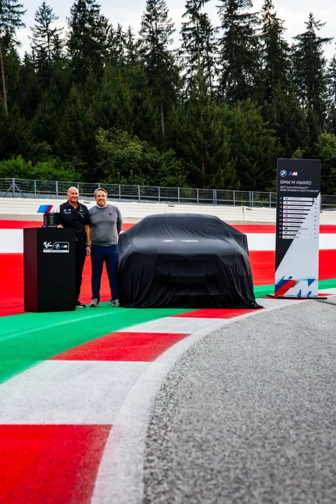 bmw m5 premio piloto rapido clasificacion motogp 22 Motor16