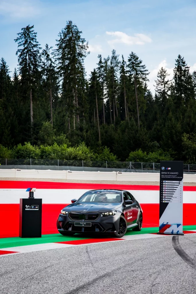 bmw m5 premio piloto rapido clasificacion motogp 24 Motor16
