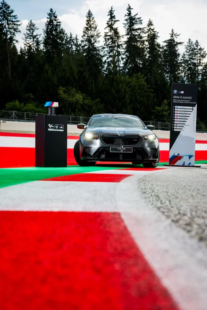 bmw m5 premio piloto rapido clasificacion motogp 25 Motor16