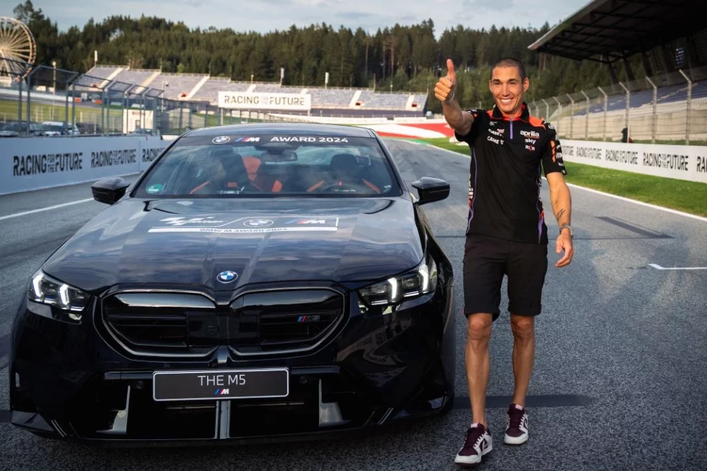 bmw m5 premio piloto rapido clasificacion motogp 36 Motor16