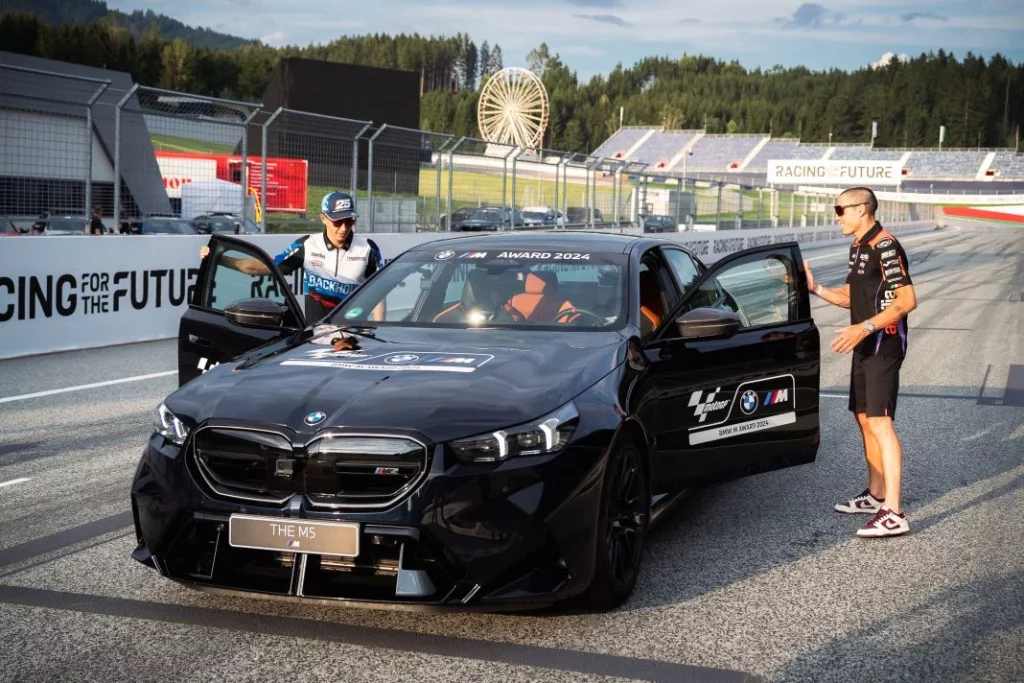 bmw m5 premio piloto rapido clasificacion motogp 41 Motor16