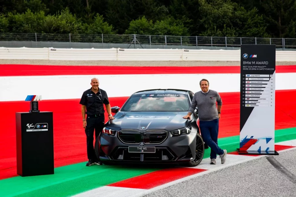 bmw m5 premio piloto rapido clasificacion motogp 5 Motor16