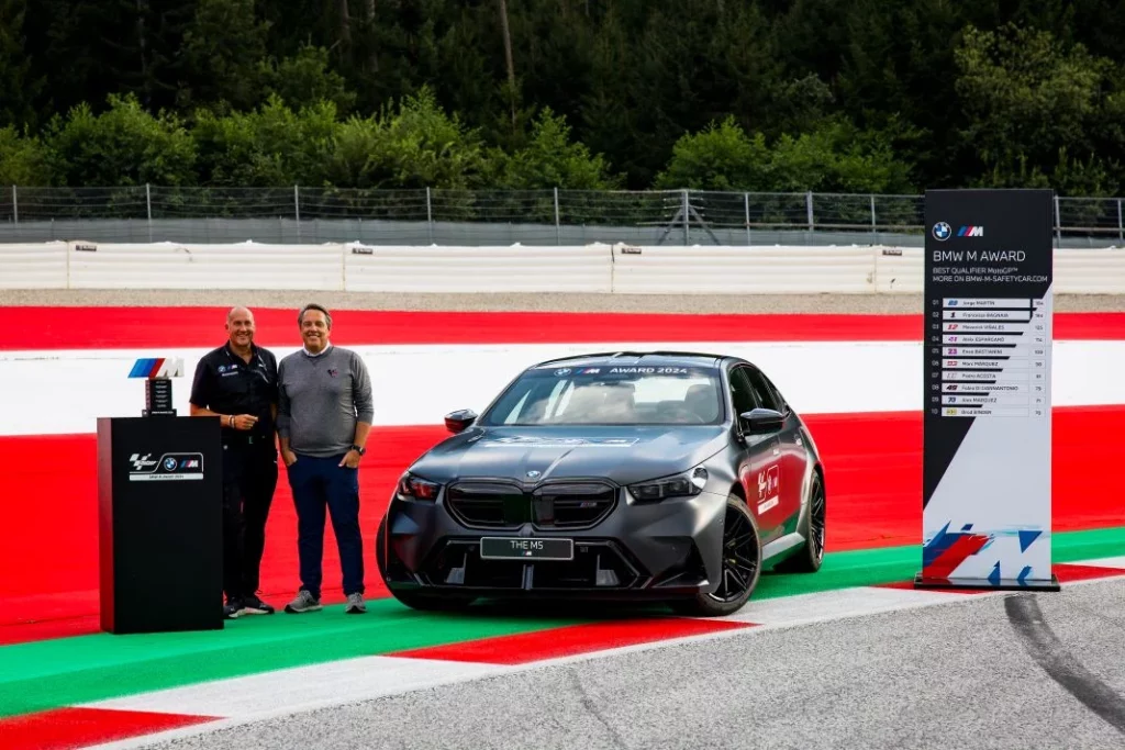 bmw m5 premio piloto rapido clasificacion motogp 6 Motor16