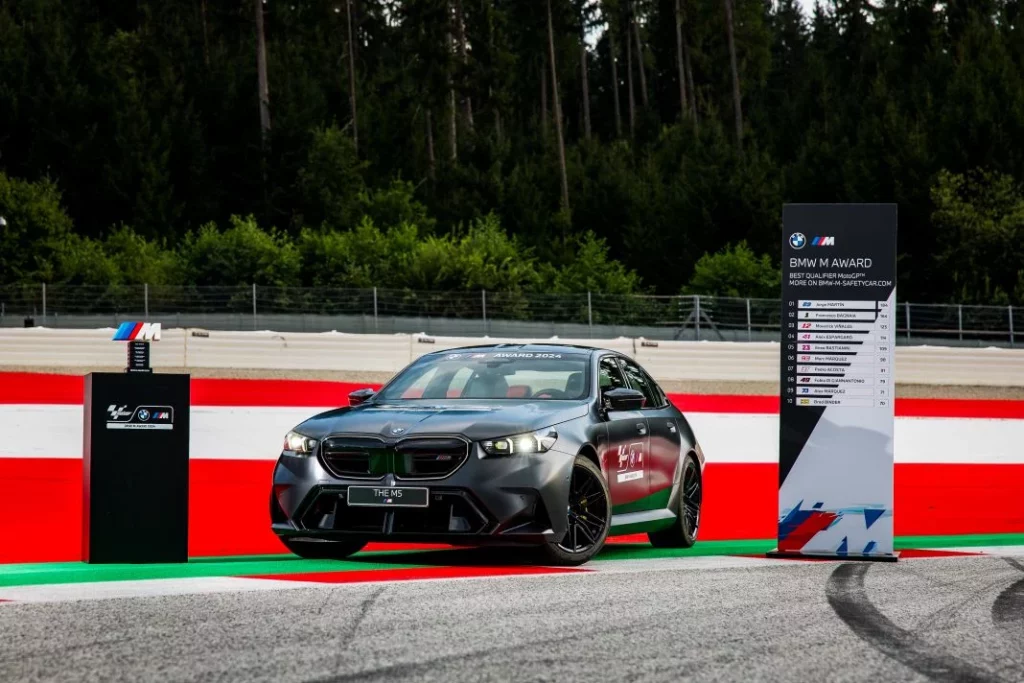 bmw m5 premio piloto rapido clasificacion motogp 7 Motor16