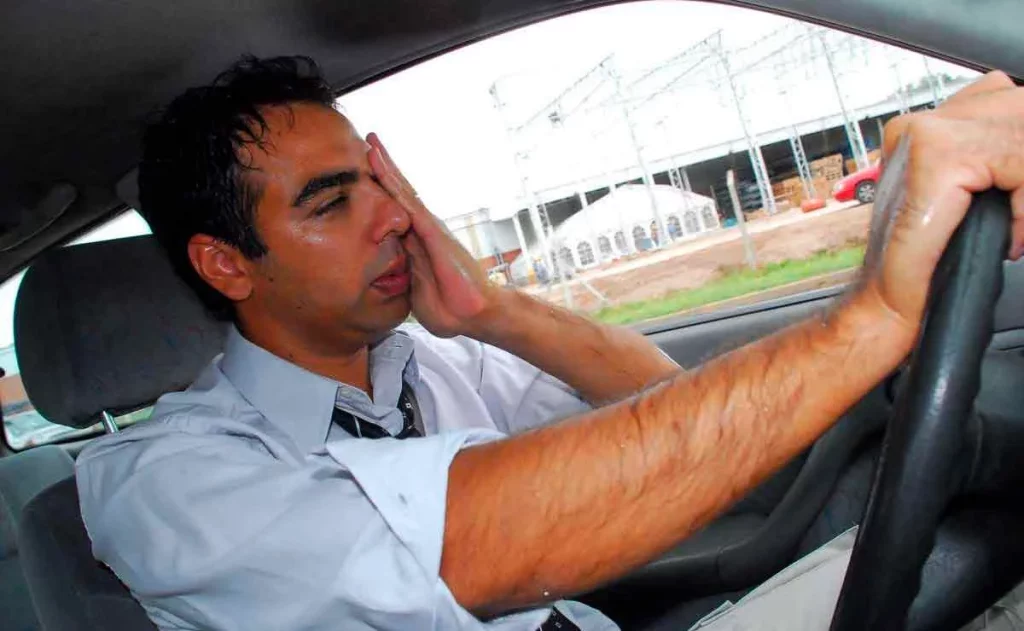calor en el coche