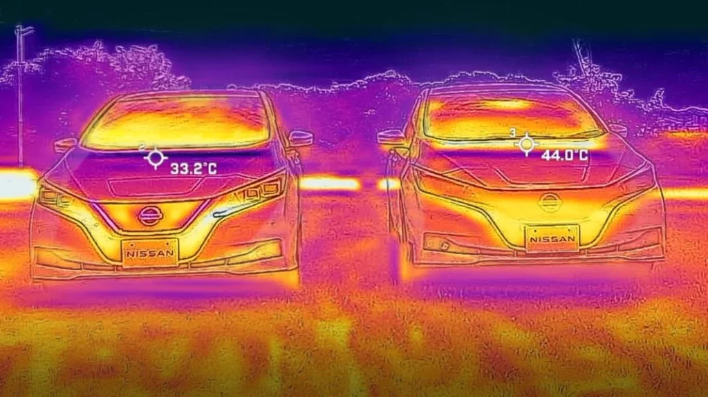 coche calor verano