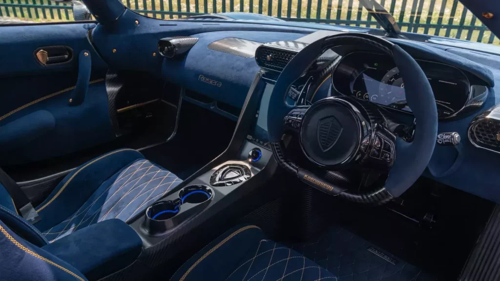 2020 Koenigsegg Regera. SuperVettura. Imagen interior.