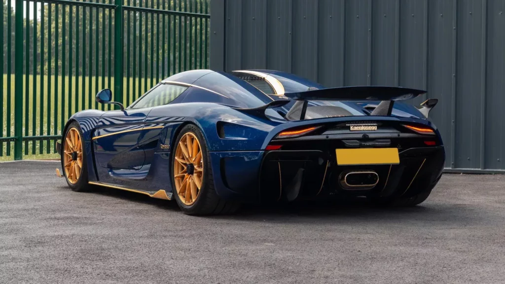 2020 Koenigsegg Regera. SuperVettura. Imagen trasera.