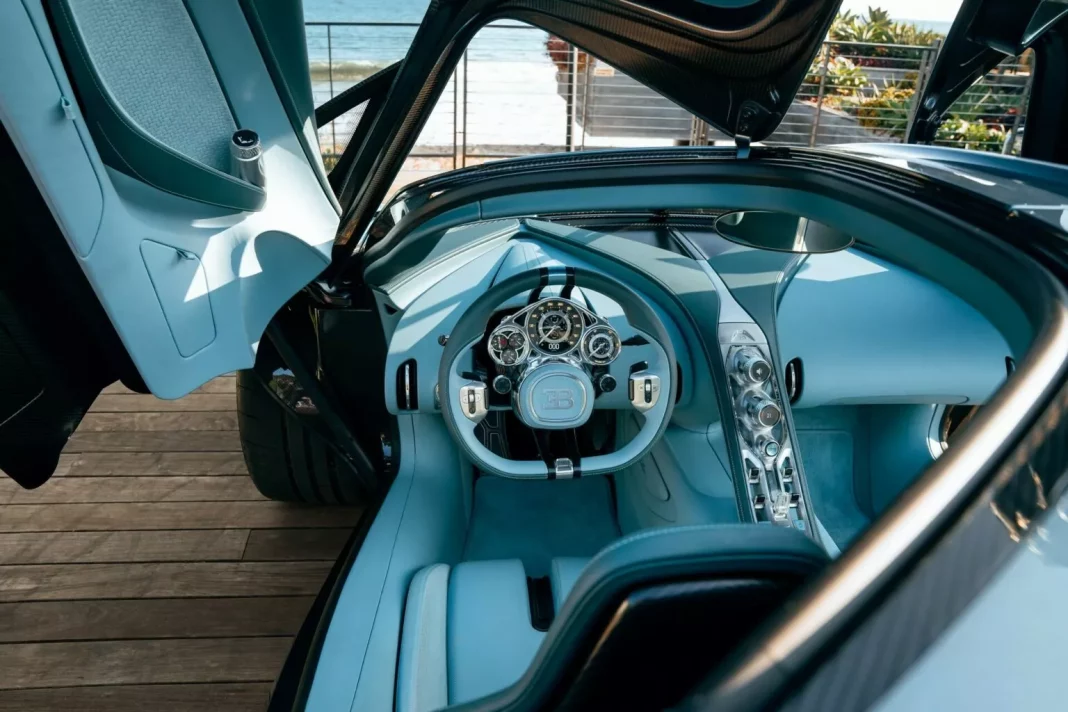 2024 Bugatti Tourbillon. Imagen interior.