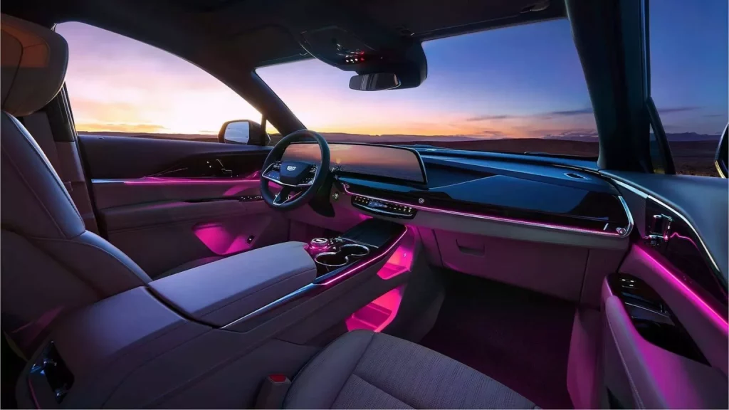 Cadillac XT5: Un sensacional SUV que llega a China a precio de Tucson de acceso 2 Motor16 2024 Cadillac XT5 China. Imagen interior.