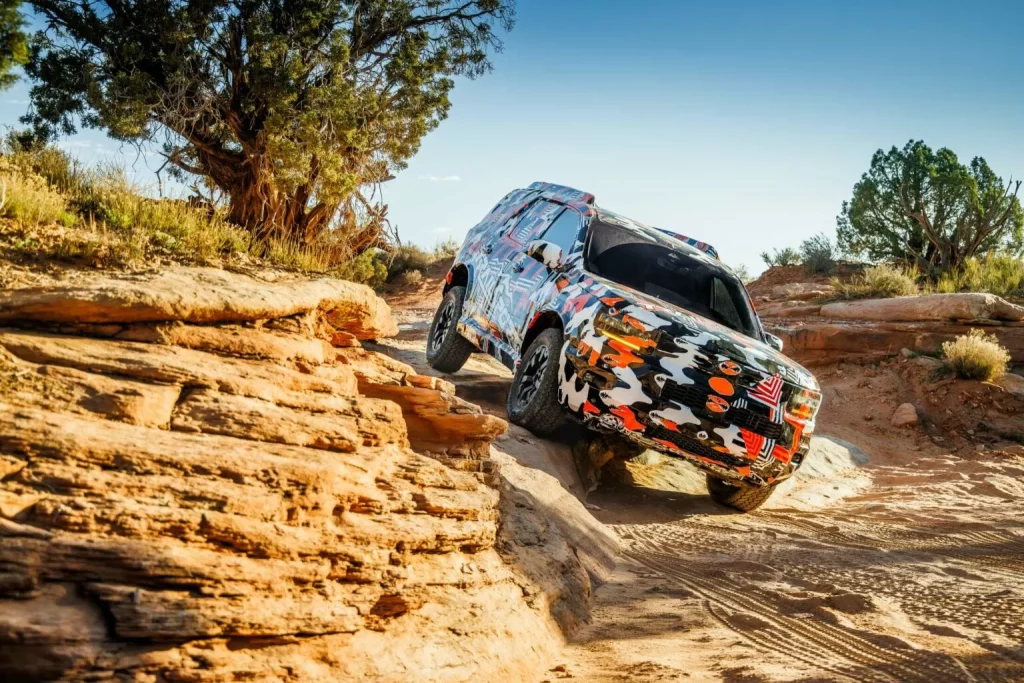 2024 Honda Passport TrailSport Teaser. Imagen estática.