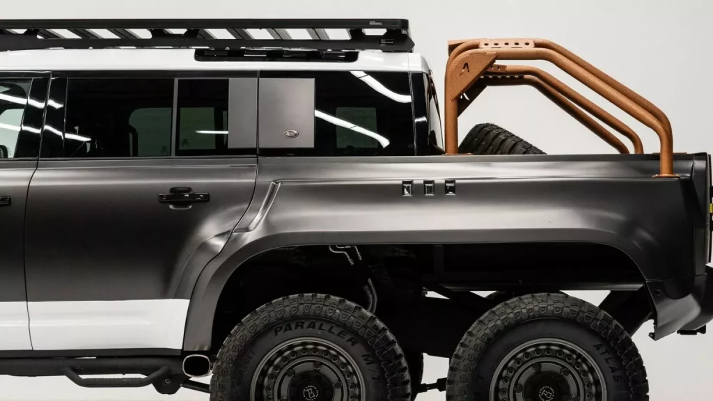 Este Land Rover Defender con seis ruedas da mucho miedo 19 Motor16 2024 Land Rover Defender 6x6 Apocalypse 2 Motor16