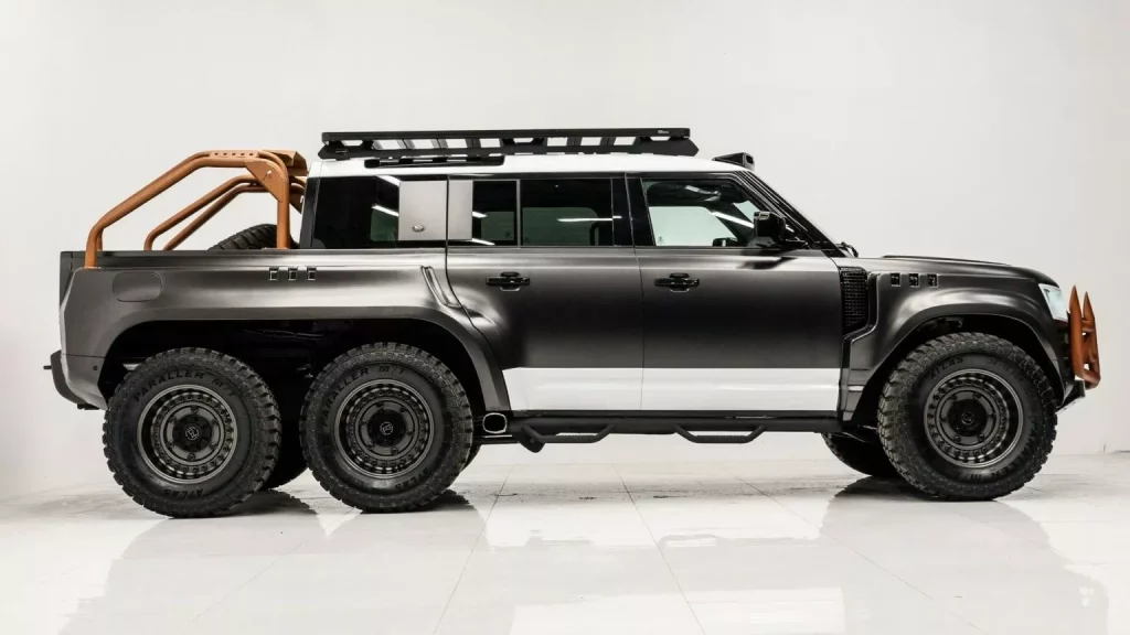 Este Land Rover Defender con seis ruedas da mucho miedo 8 Motor16 2024 Land Rover Defender 6x6 Apocalypse 5 Motor16