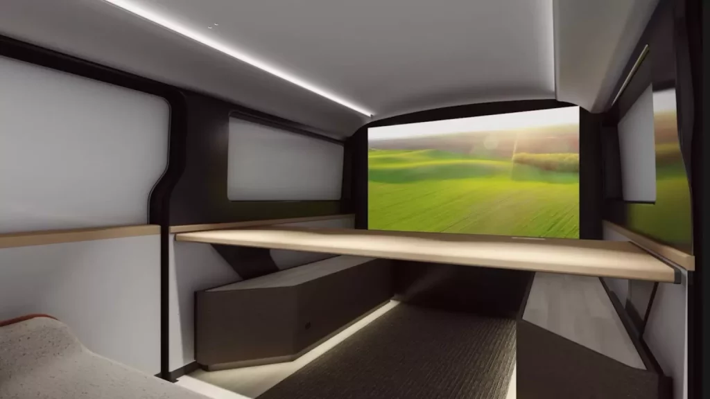 Sharp y Foxconn se marcan este cine sobre cuatro ruedas 1 Motor16 2024 Sharp LDK+. Imagen interior.