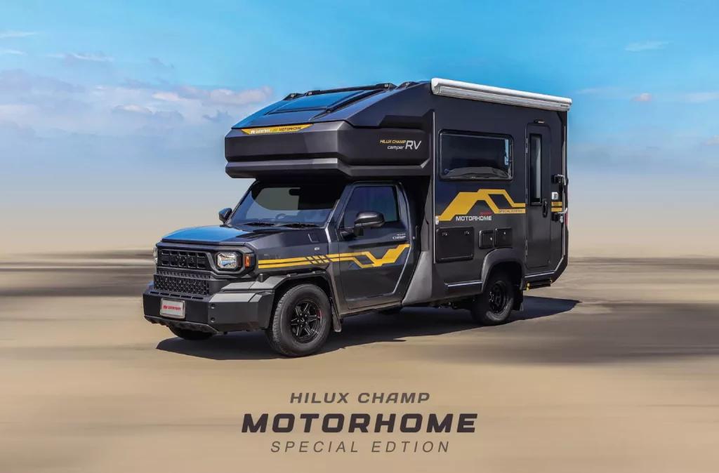 Carryboy convierte el Toyota Hilux Champ en una sensacional caravana 4 Motor16 2024 Toyota HiLux Champ Motorhome Carryboy 3 Motor16