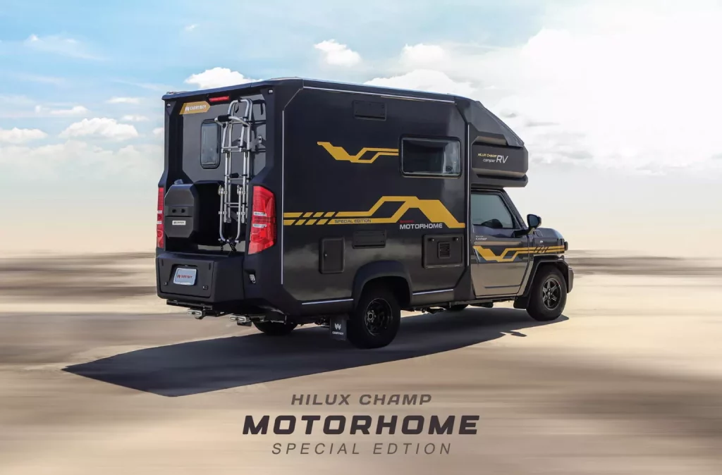 Carryboy convierte el Toyota Hilux Champ en una sensacional caravana 6 Motor16 2024 Toyota HiLux Champ Motorhome Carryboy 4 Motor16